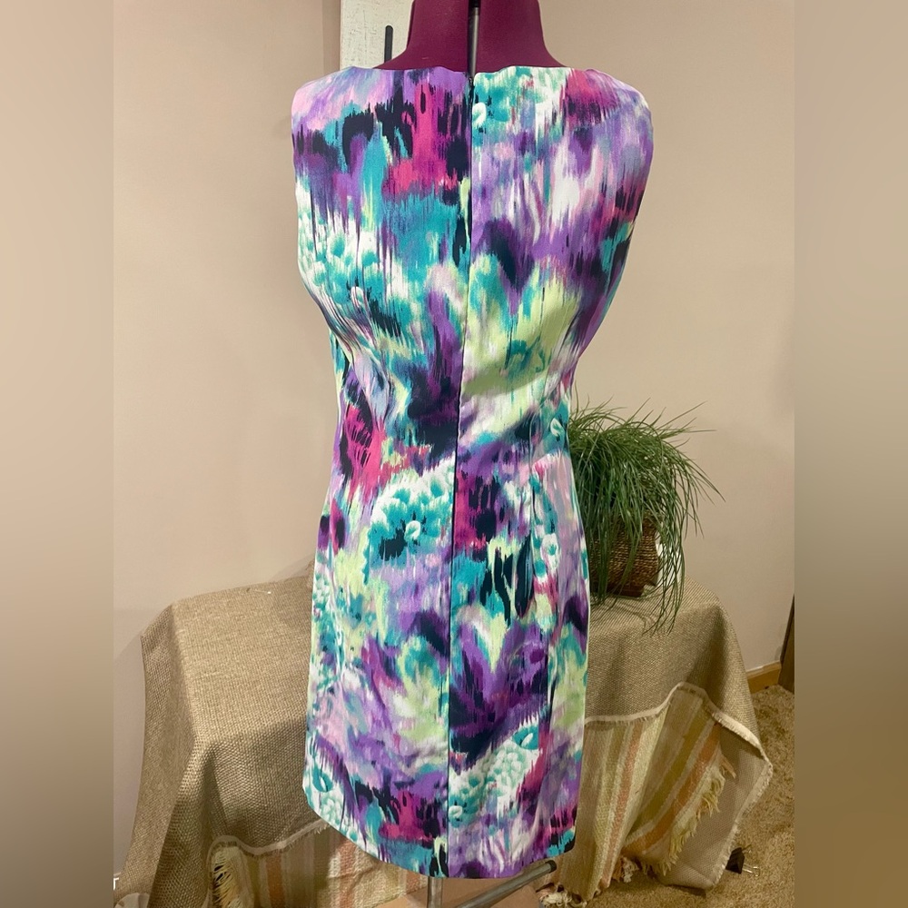 Connected Apparel Elegant Multicolor Sleeveless D… - image 2